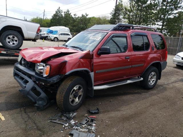 5N1ED28YX1C576318 - 2001 NISSAN XTERRA XE MAROON photo 1