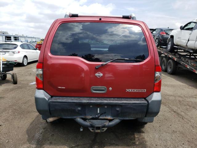 5N1ED28YX1C576318 - 2001 NISSAN XTERRA XE MAROON photo 6