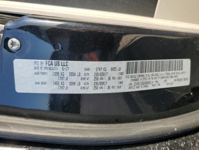 2C4RC1BG6HR805114 - 2017 CHRYSLER PACIFICA TOURING L BLACK photo 13