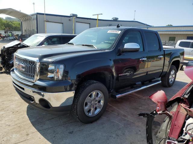 3GTP1VE05CG218310 - 2012 GMC SIERRA C1500 SLE BLACK photo 1