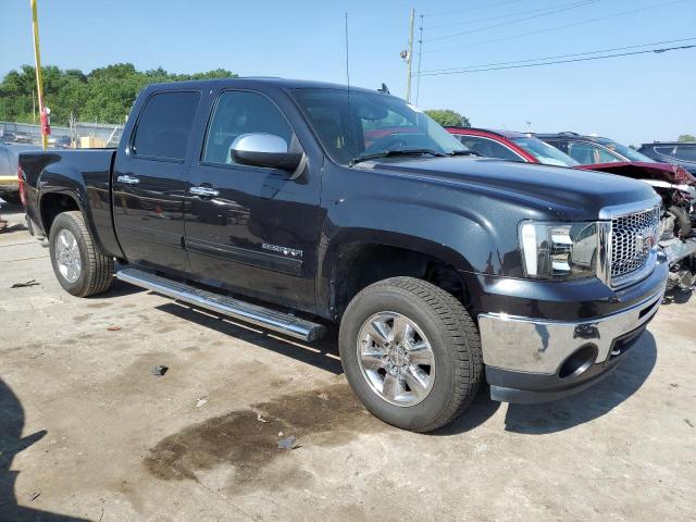 3GTP1VE05CG218310 - 2012 GMC SIERRA C1500 SLE BLACK photo 4