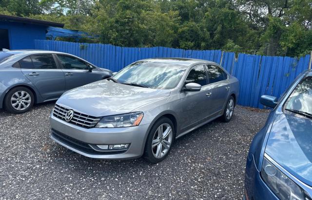 1VWCN7A38DC150360 - 2013 VOLKSWAGEN PASSAT SEL GRAY photo 2