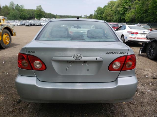 2T1BR32E56C657139 - 2006 TOYOTA COROLLA CE SILVER photo 6