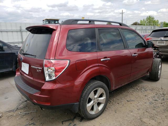 JF2SH6EC5AH718994 - 2010 SUBARU FORESTER 2.5XT BURGUNDY photo 3