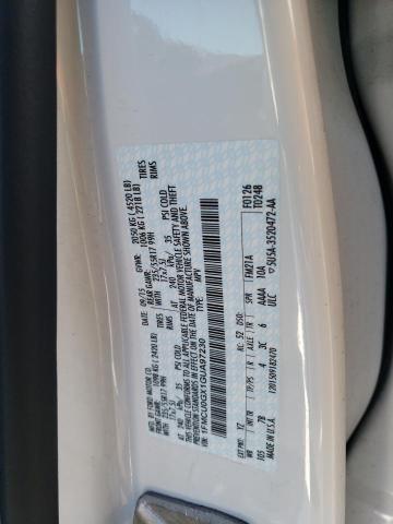 1FMCU0GX1GUA97230 - 2016 FORD ESCAPE SE WHITE photo 13