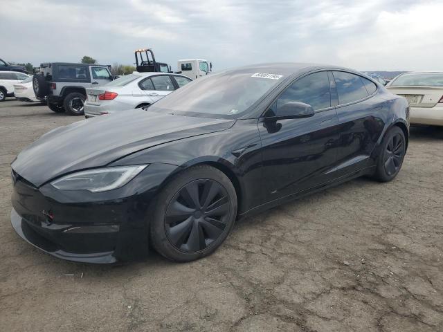 5YJSA1E51RF533876 - 2024 TESLA MODEL S BLACK photo 1