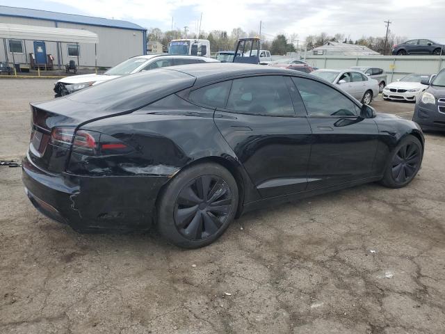 5YJSA1E51RF533876 - 2024 TESLA MODEL S BLACK photo 3