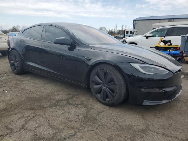 5YJSA1E51RF533876 - 2024 TESLA MODEL S BLACK photo 4