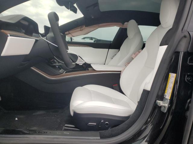 5YJSA1E51RF533876 - 2024 TESLA MODEL S BLACK photo 7