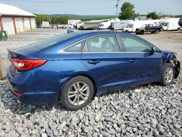 5NPE24AF6HH551297 - 2017 HYUNDAI SONATA SE BLUE photo 3