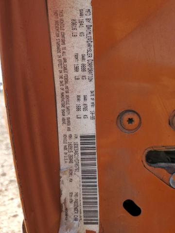 1B3ES46C1YD705761 - 2000 DODGE NEON BASE ORANGE photo 12