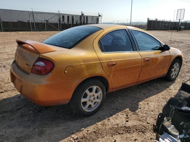 1B3ES46C1YD705761 - 2000 DODGE NEON BASE ORANGE photo 3