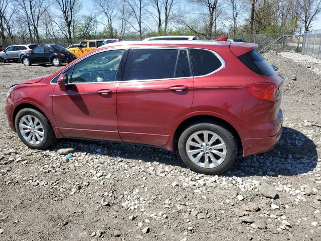 LRBFX1SA6JD060360 - 2018 BUICK ENVISION ESSENCE Bordo fotoğraf 2