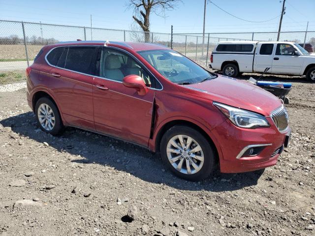 LRBFX1SA6JD060360 - 2018 BUICK ENVISION ESSENCE Bordo fotoğraf 4