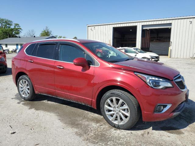 LRBFX2SA6LD124325 - 2020 BUICK ENVISION ESSENCE Tünd qırmızı foto 4