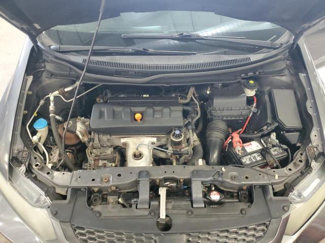 2HGFG3B10CH506264 - 2012 HONDA CIVIC EXL ნაცრისფერი ფოტო 11