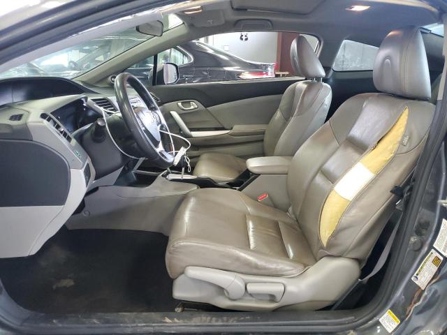 2HGFG3B10CH506264 - 2012 HONDA CIVIC EXL ნაცრისფერი ფოტო 7