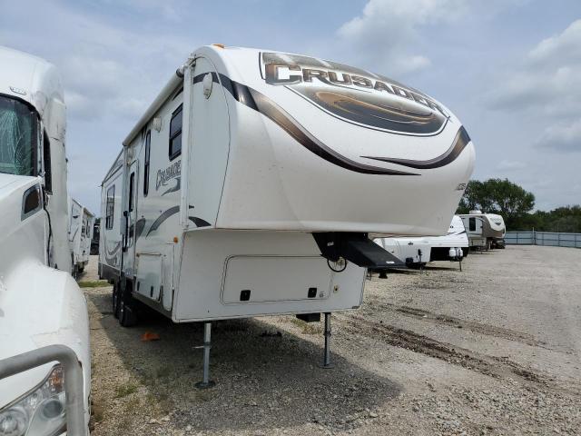 5ZT3CSUB1DD112136 - 2013 CRUS 5THWHEEL WHITE photo 1