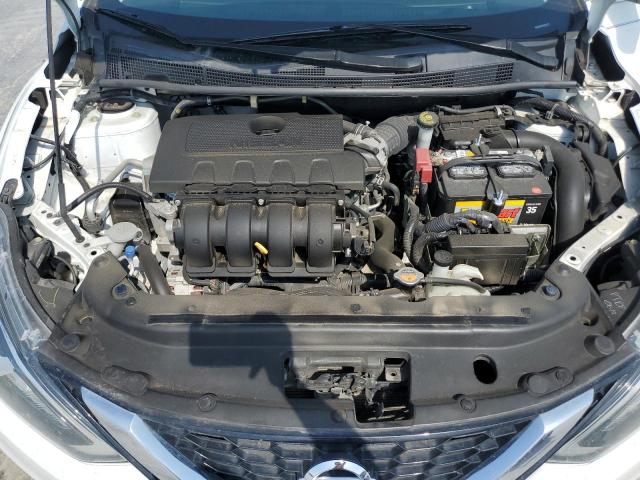 3N1AB7AP4HY241177 - 2017 NISSAN SENTRA S WHITE photo 11