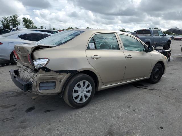 1NXBU4EE9AZ334655 - 2010 TOYOTA COROLLA BASE BEIGE photo 3