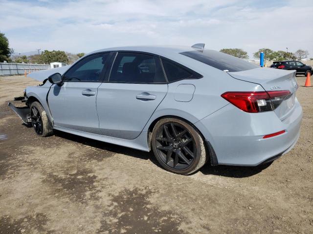 2HGFE2F52NH516942 - 2022 HONDA CIVIC SPORT ლურჯი ფოტო 2