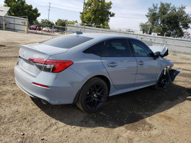 2HGFE2F52NH516942 - 2022 HONDA CIVIC SPORT ლურჯი ფოტო 3