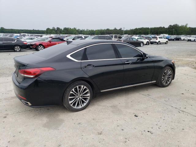 KMHGN4JE7FU099897 - 2015 HYUNDAI GENESIS 3.8L BLACK photo 3