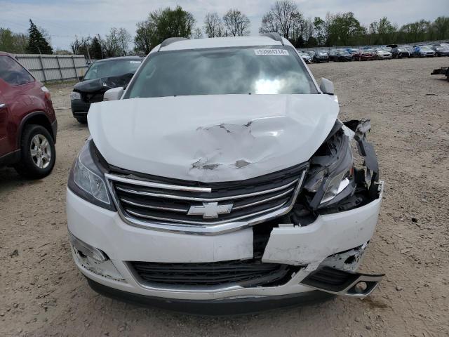 1GNKVGKD8HJ317945 - 2017 CHEVROLET TRAVERSE LT WHITE photo 5