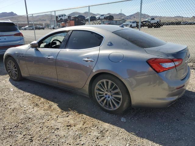 ZAM57XSA6J1284970 - 2018 MASERATI GHIBLI GRAY photo 2