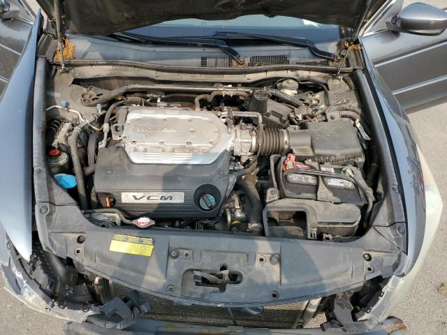 1HGCP36868A050691 - 2008 HONDA ACCORD EXL GRAY photo 11