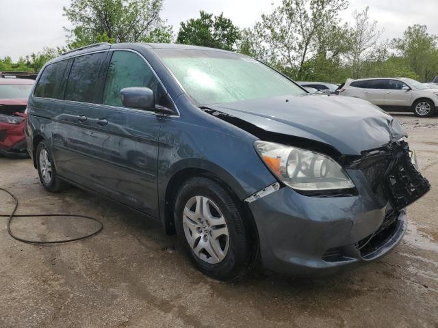 5FNRL38485B405474 - 2005 HONDA ODYSSEY EX GRAY photo 4