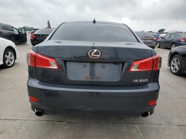 JTHBF5C28B5144188 - 2011 LEXUS IS 250 GRAY photo 6