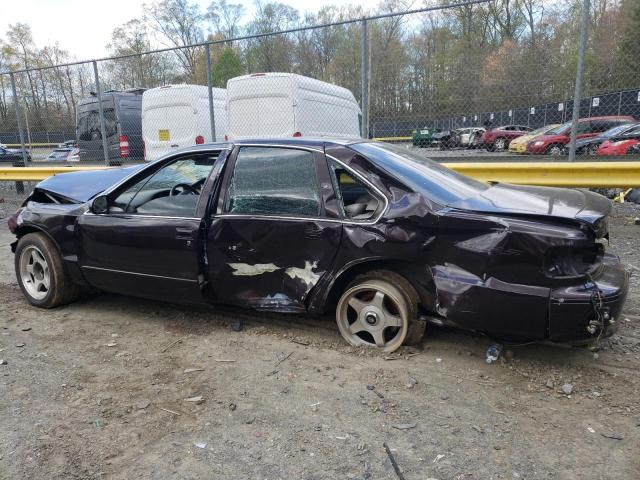 1G1BL52P1TR125640 - 1996 CHEVROLET IMPALA CLASSIC SS PURPLE photo 2