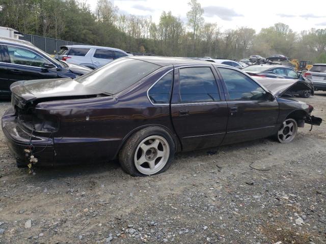 1G1BL52P1TR125640 - 1996 CHEVROLET IMPALA CLASSIC SS PURPLE photo 3