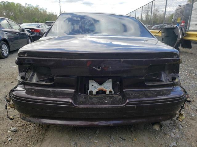 1G1BL52P1TR125640 - 1996 CHEVROLET IMPALA CLASSIC SS PURPLE photo 6