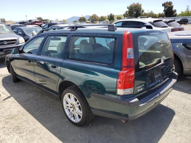 YV1SW53D911129332 - 2001 VOLVO V70 T5 TURBO GREEN photo 2