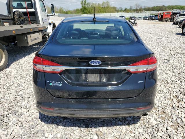 3FA6P0PU6JR199092 - 2018 FORD FUSION SE PHEV BLACK photo 6