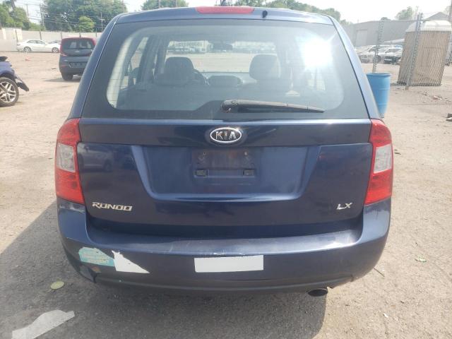 KNAFG525377082140 - 2007 KIA RONDO BASE BLUE photo 6