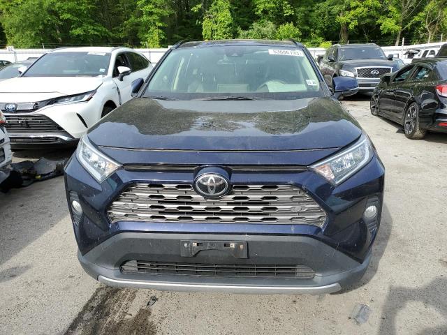 JTMN1RFV2KD002063 - 2019 TOYOTA RAV4 LIMITED BLUE photo 5