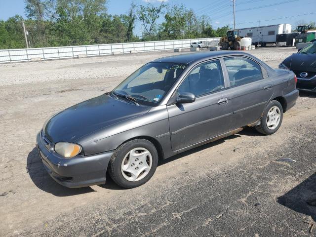 KNAFB121715051674 - 2001 KIA SEPHIA BASE GRAY photo 1