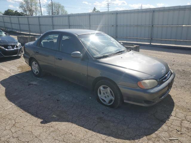 KNAFB121715051674 - 2001 KIA SEPHIA BASE GRAY photo 4