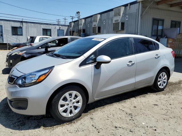 KNADN4A37D6206998 - 2013 KIA RIO EX SILVER photo 1