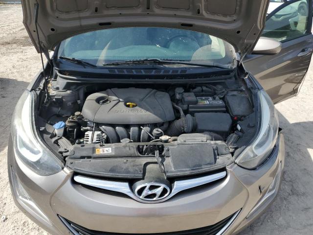 5NPDH4AE9GH753812 - 2016 HYUNDAI ELANTRA SE BROWN photo 11