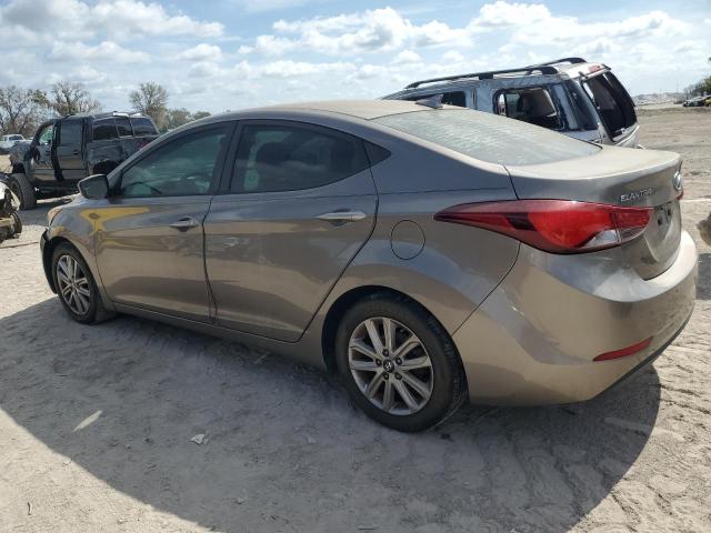 5NPDH4AE9GH753812 - 2016 HYUNDAI ELANTRA SE BROWN photo 2