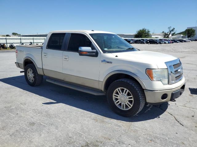 1FTPW14V99KB73445 - 2009 FORD F150 SUPERCREW WHITE photo 4