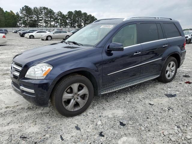 4JGBF7BE0CA797644 - 2012 MERCEDES-BENZ GL 450 4MATIC BLUE photo 1