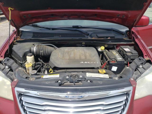 2A4RR5DGXBR697908 - 2011 CHRYSLER TOWN & COU TOURING 红色 照片 12