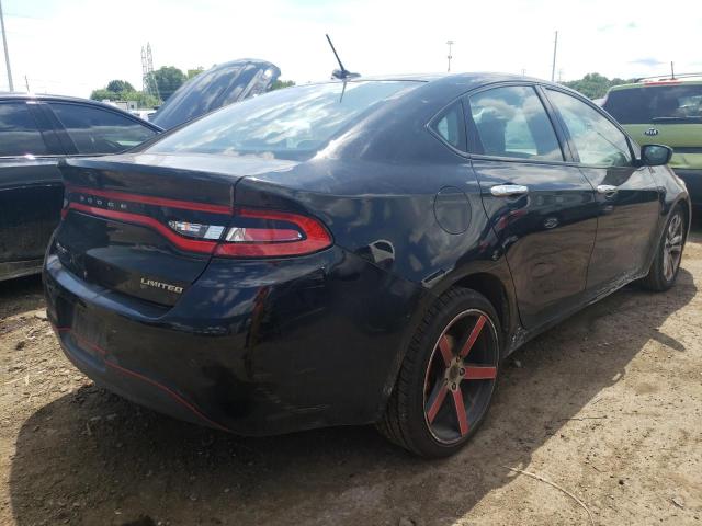 1C3CDFCA5DD178935 - 2013 DODGE DART LIMITED BLACK photo 4