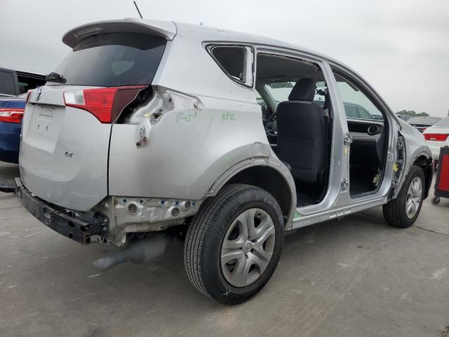 JTMZFREV0ED037614 - 2014 TOYOTA RAV4 LE SILVER photo 3