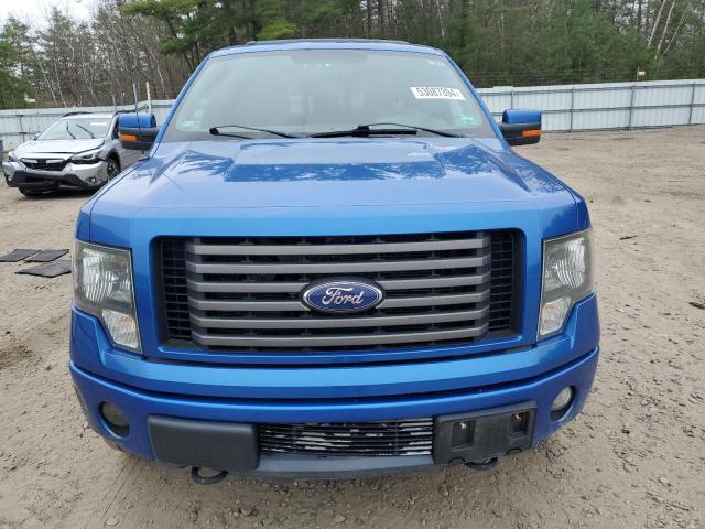 1FTFW1ET8CKD14876 - 2012 FORD F150 SUPERCREW BLUE photo 5